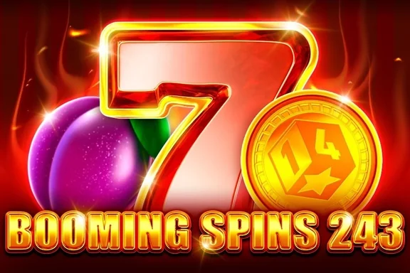 Capa do slot Booming Spins 243
